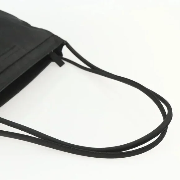 PRADA Tote Bag Nylon Black Auth 155212